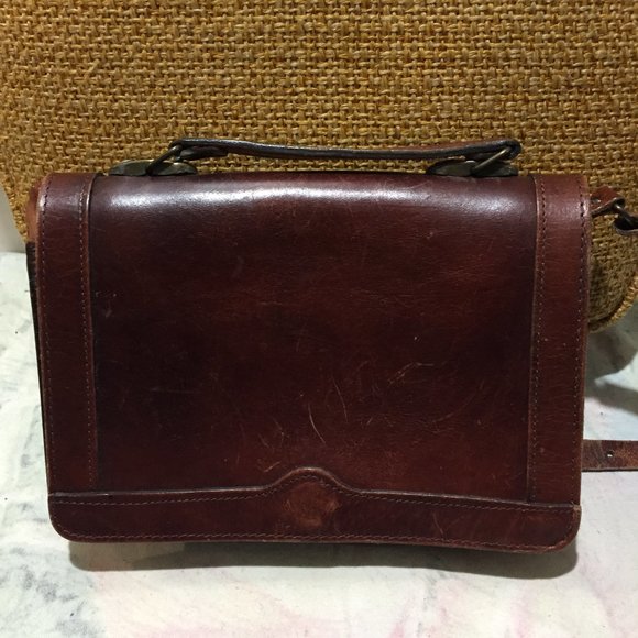 VINTAGE SADDLE CAIMAN LEATHER HANDBAGS - Picture 2 of 8